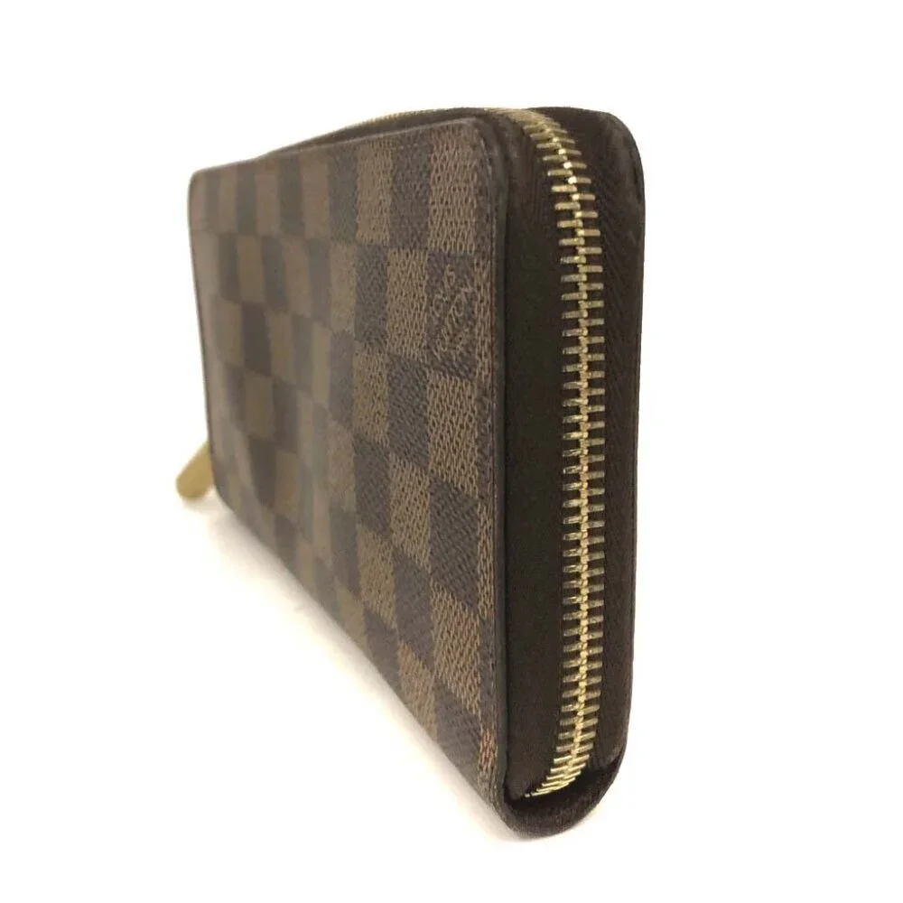 ❌SOLD❌Authentic Louis Vuitton Damier Ebene Zippy Zip Around Trifold Long Wallet - Picture 5 of 10